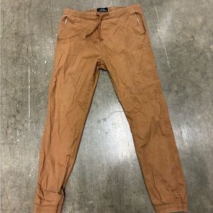 Men's Tan Jogger Pants by Sahara Club